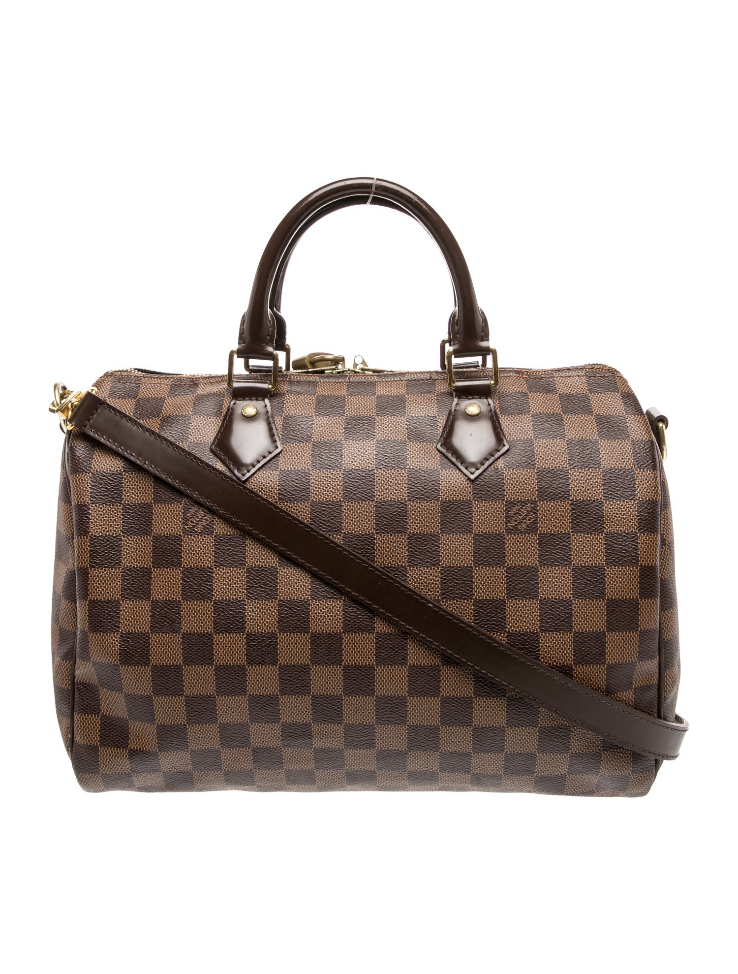 Louis Vuitton Damier Ebene Speedy Bandouliere 30